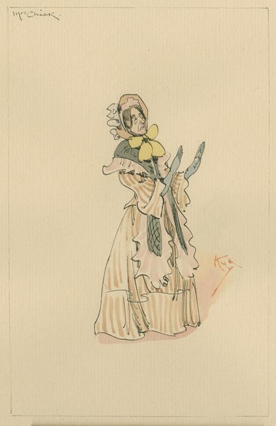 Mrs Chick by Joseph Clayton Clarke